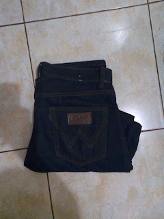 Celana Jeans/ Lepis Biru Tua