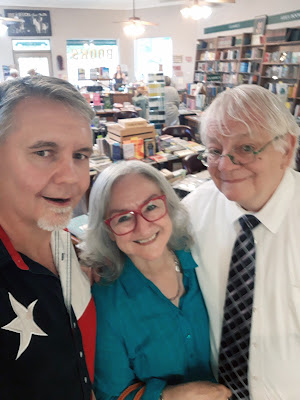 Author Jayme Blaschke with Scott A. Cupp and Sandy Cupp at Front Street Books