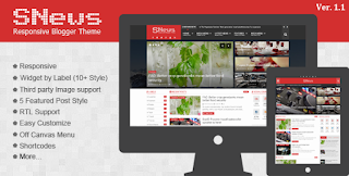 snews blogger templates respomsive