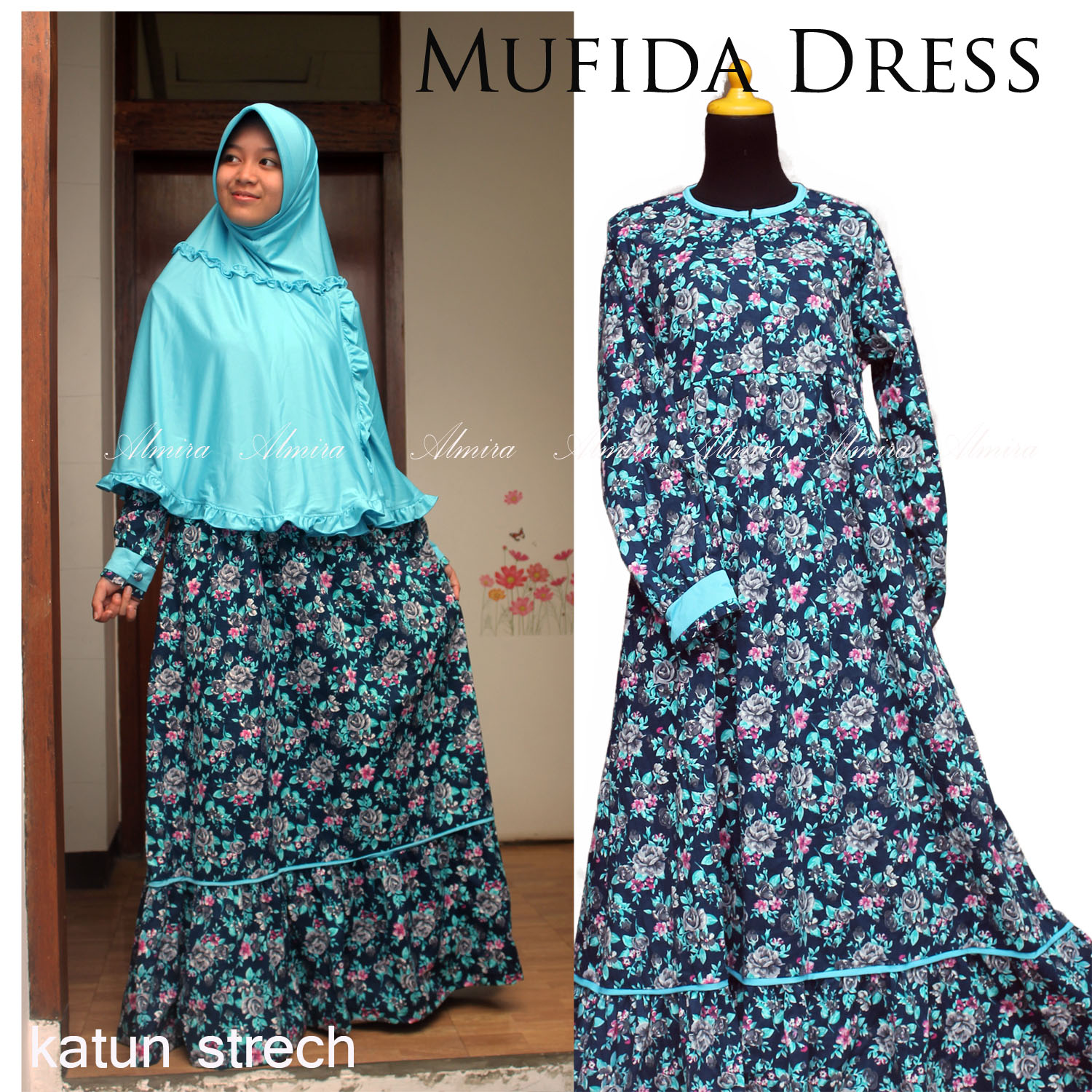 Baju Gamis Katun Jepang