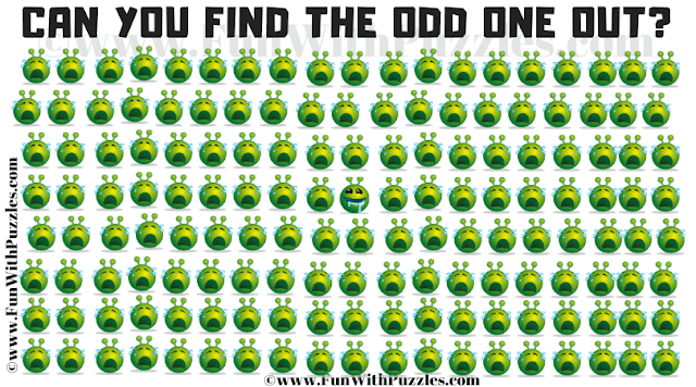 Emoji Odd One Out Picture Puzzles: Fun Activity for Kids and Adults-5