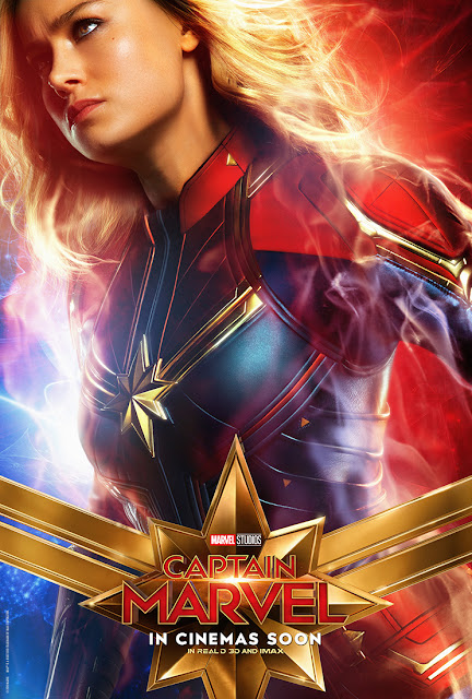 captain marvel character poster