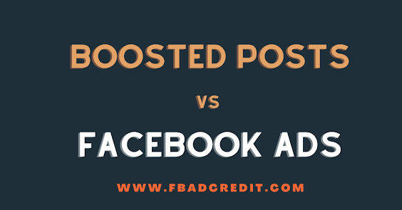 boosted post vs facebook ads