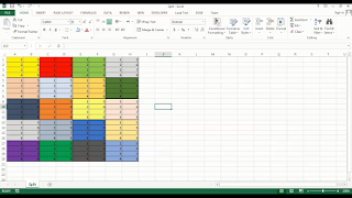  Excel Split worksheet panes - how to split worksheet into 4 panes