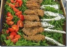 Costolette di agnello impanate al rosmarino