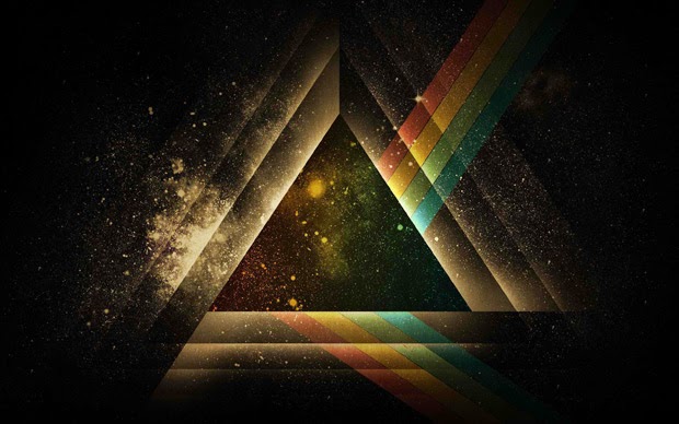 Awesome Pink Floyd Triangle Prism