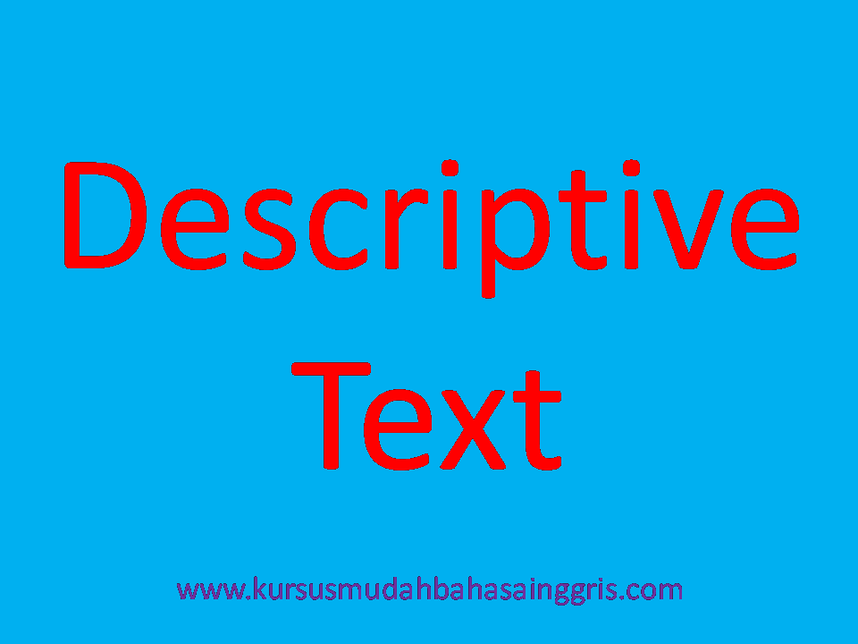 Contoh Descriptive Text With Generic Structure - Temblor En