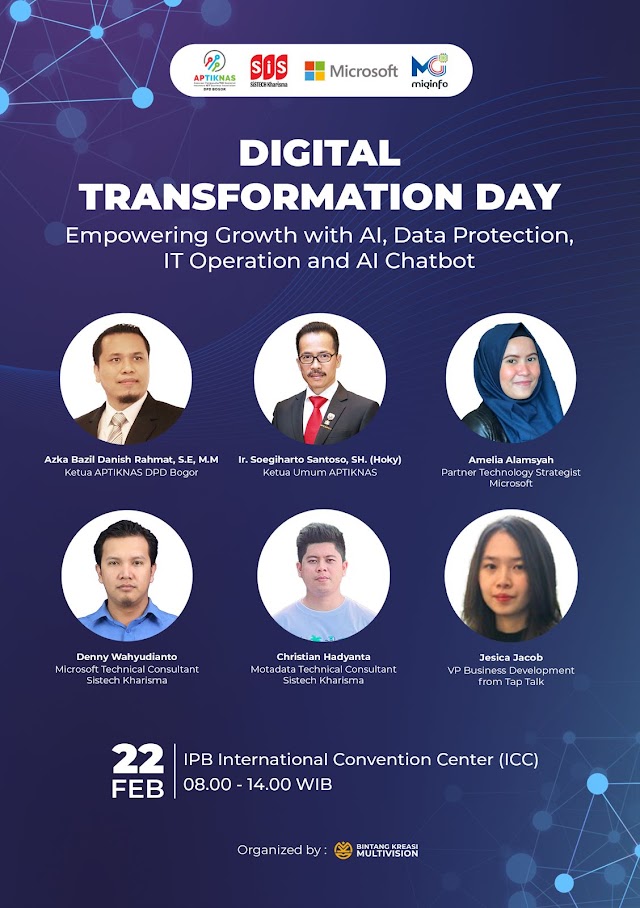  Digital Transformation Day  Empowering Growth with AI, Data Protection, IT Operation and AI Chatbot