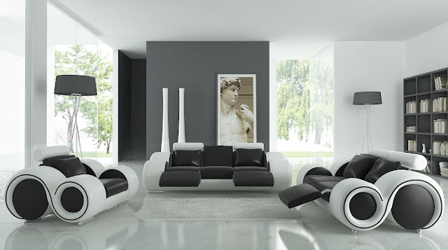 black and white living room ideas