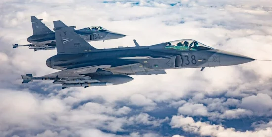 Sweden Ready to Donate Czech Republic JAS 39 Gripen Fighter Jets to Ukraine