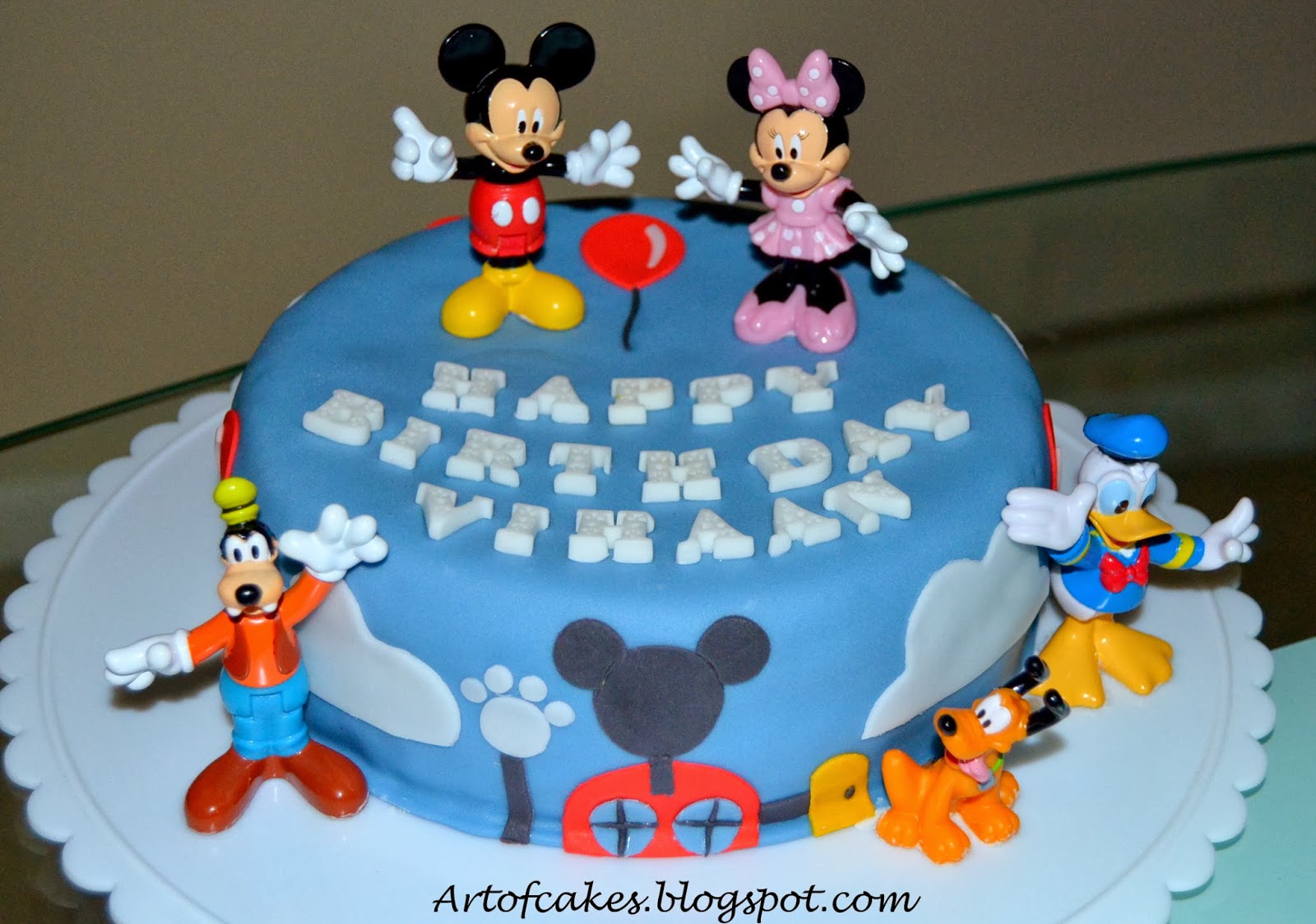 Art Of Cakes: Mickey Mouse Clubhouse Cake