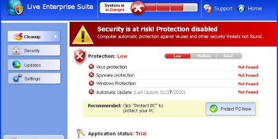 Remove Live Enterprise Suite virus (free removal guide)
