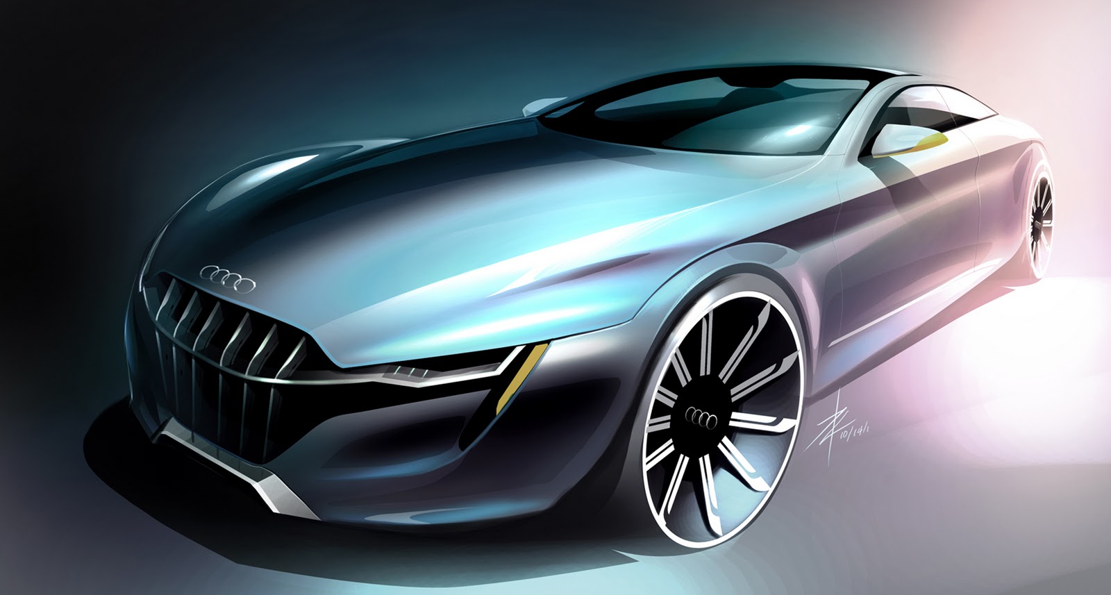 DSNG'S SCI FI MEGAVERSE: FUTURISTIC AUDI CONCEPT CAR DESIGNS