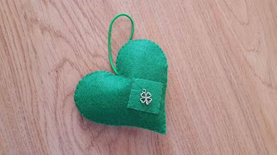 St. Patrick's Day scented ornament