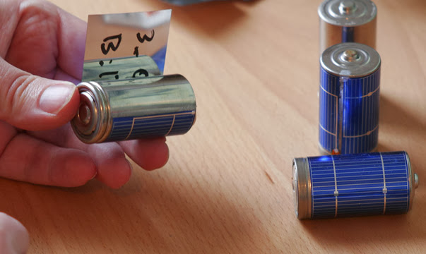 Solar Powered Rechargeable Battery Hack