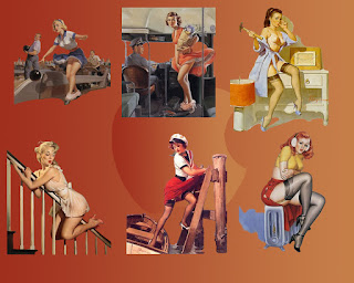 Fondos de Pantalla Vintage Chicas Pin Up