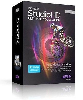 Pinnacle Studio HD Ultimate Collection v15 + Crack Capa Pinnacle Studio HD Ultimate Collection v15 + Crack