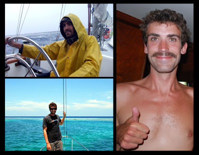 Canadian crew sailing Indian Ocean