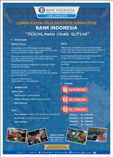 info lomba terbaru 2016 - lomba karya tulis bank indonesia 2016