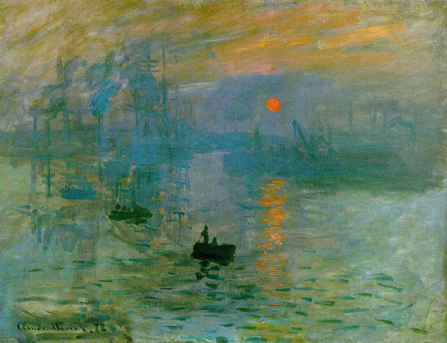  quadro Impressão ou Nascer do Sol - Claude Monet 