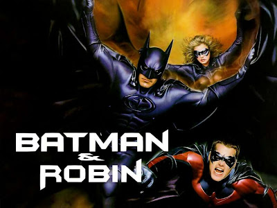 batman ve robin sinema filminin afişi