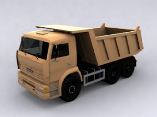 Heavy Truck 3dsMax model complete with texture free download