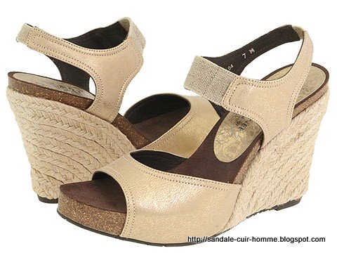 Sandale cuir homme:sandale-676355