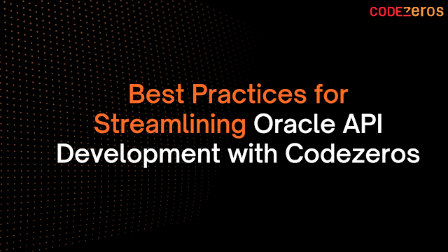 Oracle API development