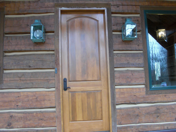 Front door close-up