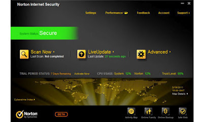 Norton Internet Security 2012 Full Serial 