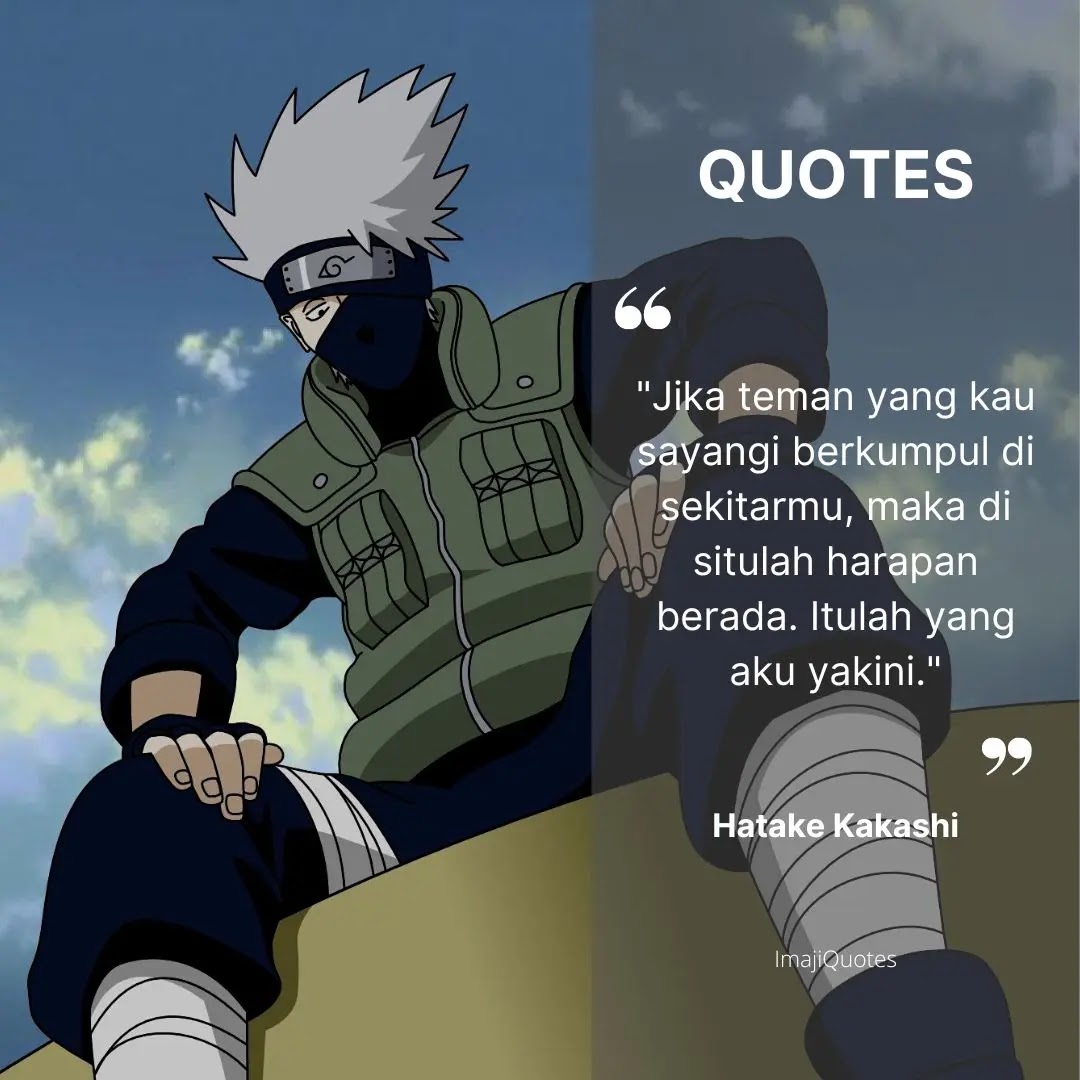 Kata Bijak Hatake Kakashi