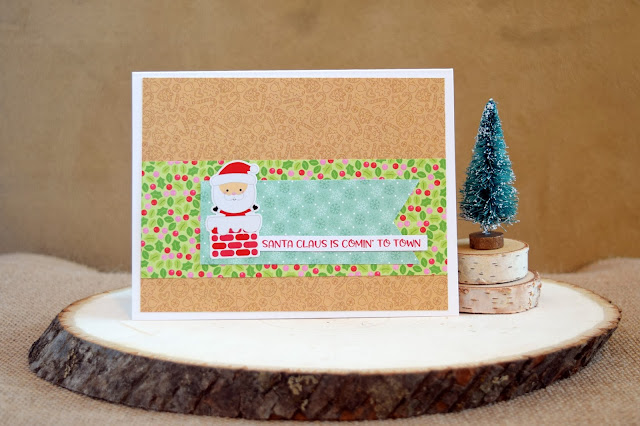 Card with Doodlebug Milk and Cookies by Jess Crafts