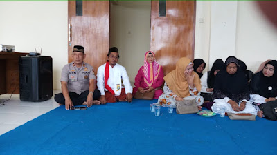 Kapolsek Bersama Da'i Kamtibmas Hadiri Pengajian Di Kecamatan Pakuhaji 