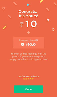 truebalance app free recharge