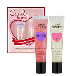 Philosophy, Philosophy Candy Hearts Lip Duo, lipgloss, lip gloss, Valentine's Day beauty products