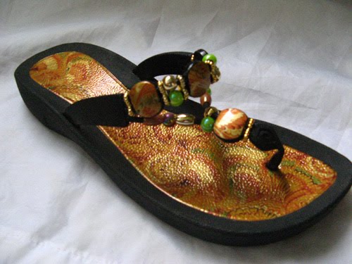 CoachShoes: Grandco Bohemian Beaded Sandals Size 9