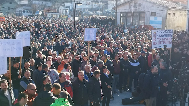 „Курти, децу ти нећемо опростити“: Протест у Штрпцу због напада на српског дечака и младиће