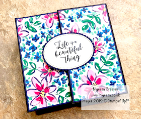 Nigezza Creates. Stampin' Up!® Garden Impressions Mini Album Part 3: Photo Mats & Pocket Inserts