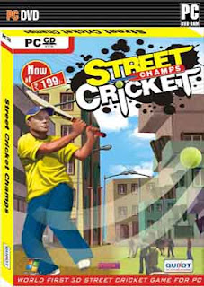 Street Cricket 2010 pc dvd front cover