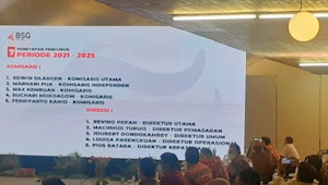 Edwin Silangen Dipercayakan Jadi Komut Sedangkan Revino Pepah Sebagai Dirut BSG