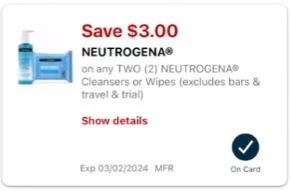 Neutrogena coupon