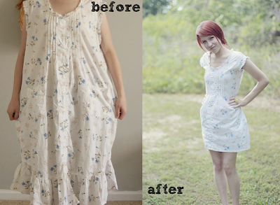 thrift store makeover