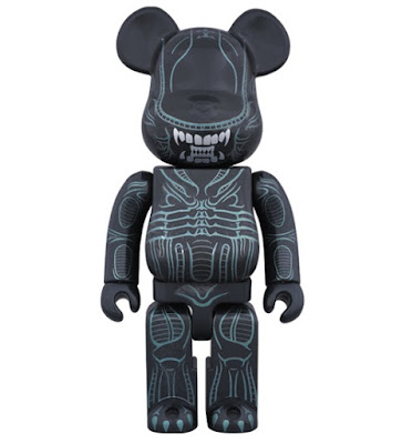 Warrior Alien 400% Be@rbrick Vinyl Figure by Medicom