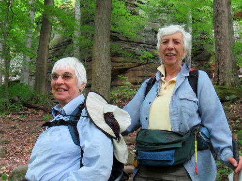 Buckeye Trail hikers