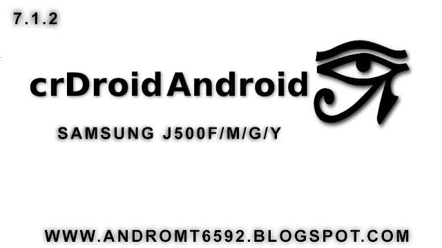 [7.1.2] [UNOFFICIAL] crDroid ROM FOR J500F/M/G/Y
