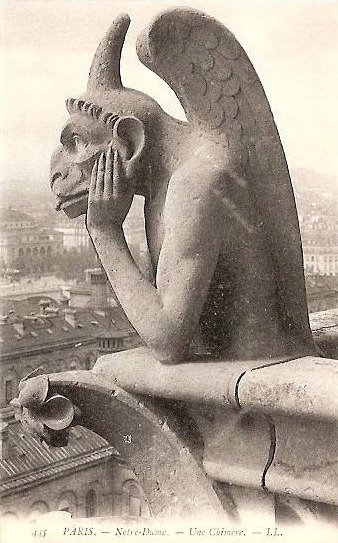 Gargling Gargoyles of Notre Dame de Paris