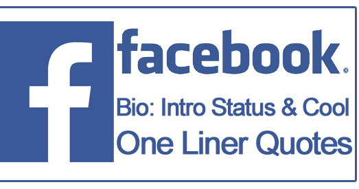  Facebook Bio Best of Cool One Liner Quotes and Status 