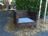 emptry wicker chair