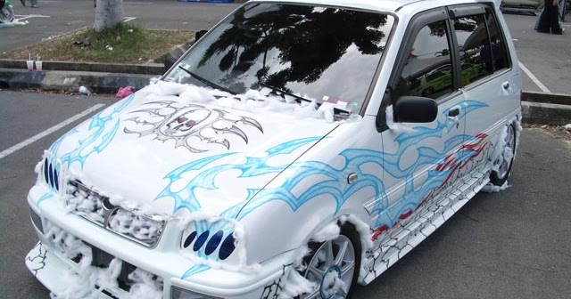 Modofied Kereta Kancil  Siti Kektus