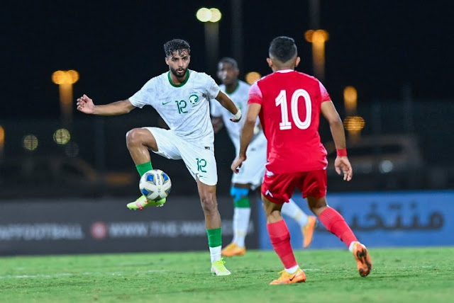 أهداف مباراة السعودية والبحرين 2-0 في بطولة غرب آسيا